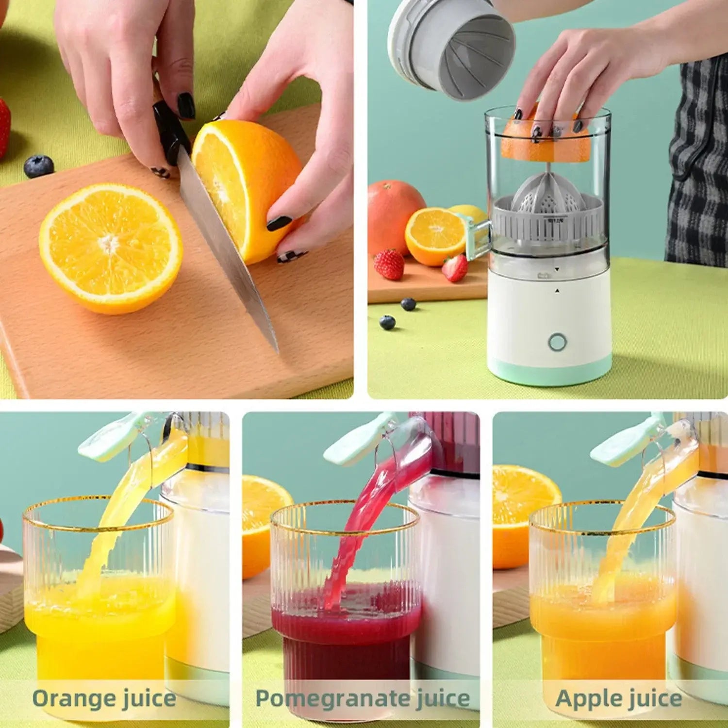 Portable Electric Juicer USB Charging
